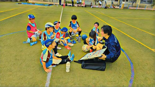 【1年生+年長】板橋区のFCレパードと練習試合